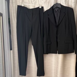 INC International Concepts Black Pantsuit
